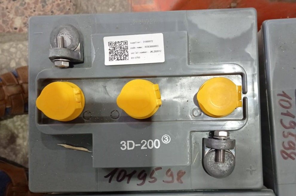    CDDK/CDDR 6V/200Ah  
 (Storage battery3-D-200)